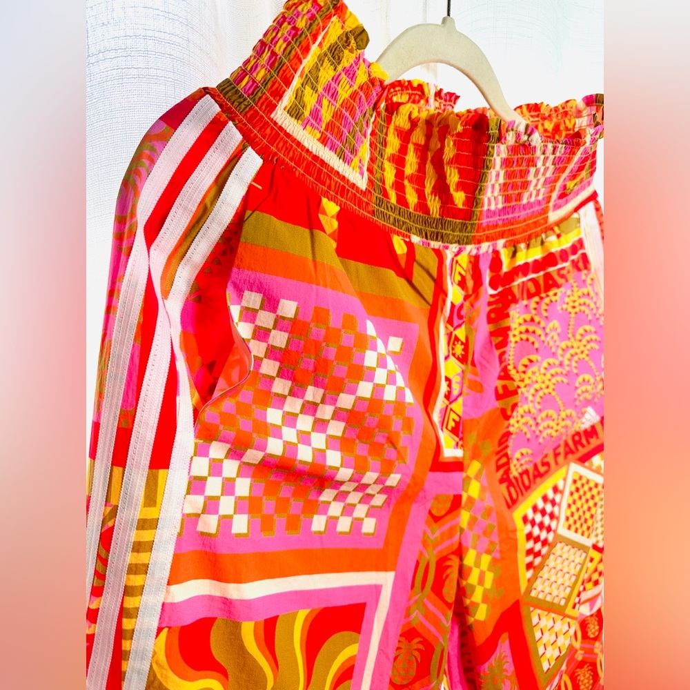 FARM Rio Vibrant Patchwork Track Pants - Picture 2 of 10